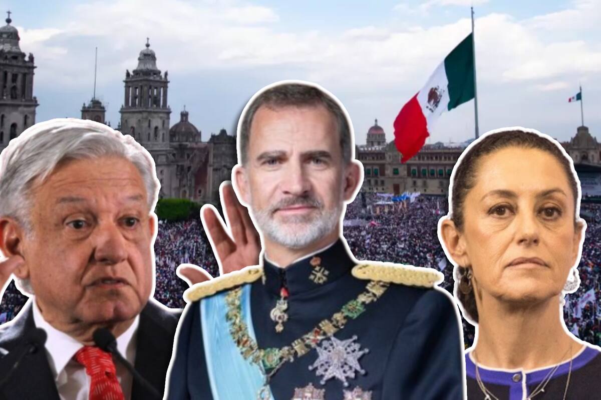 AMLO se deslinda de la exclusión del Rey de España en la toma de protesta de Claudia Sheinbaum y dice que fue decisión de ella