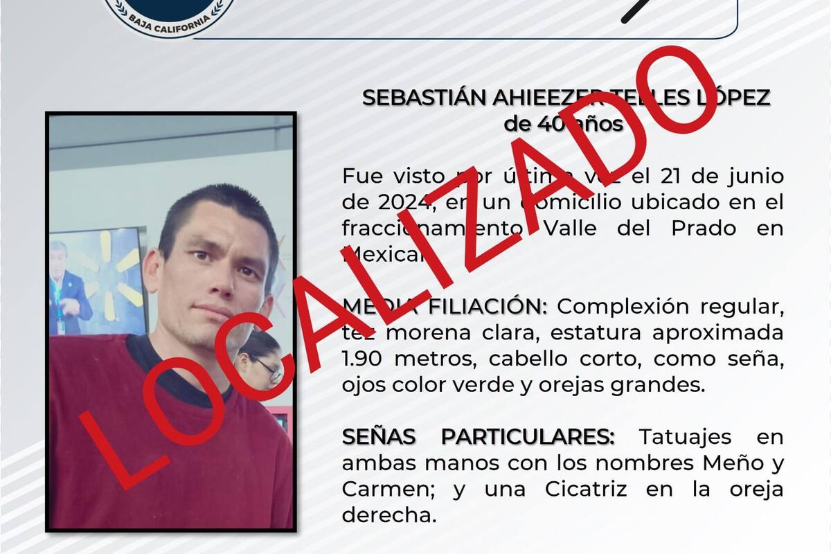 Cancelación de pesquisa de Sebastián Ahieezer Telles López d