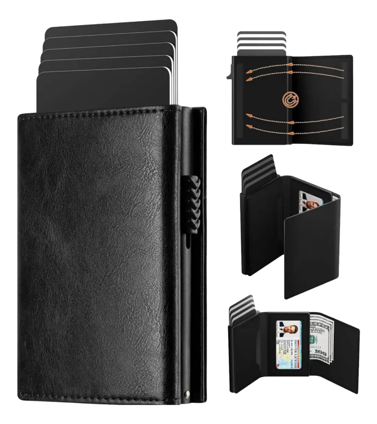 Carteras equipadas con tecnología de bloqueo RFID | Captura Mercado Libre