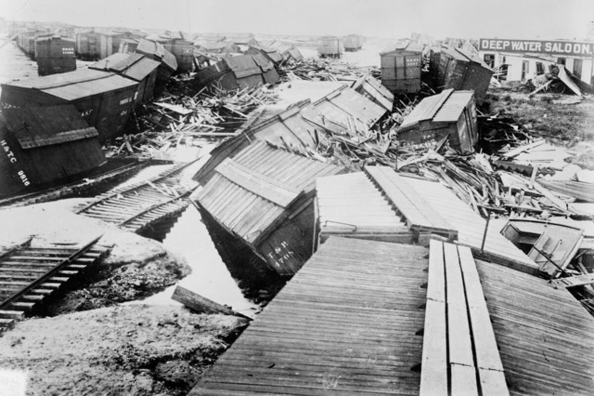 Así fue el paso del huracán más fuerte de la historia