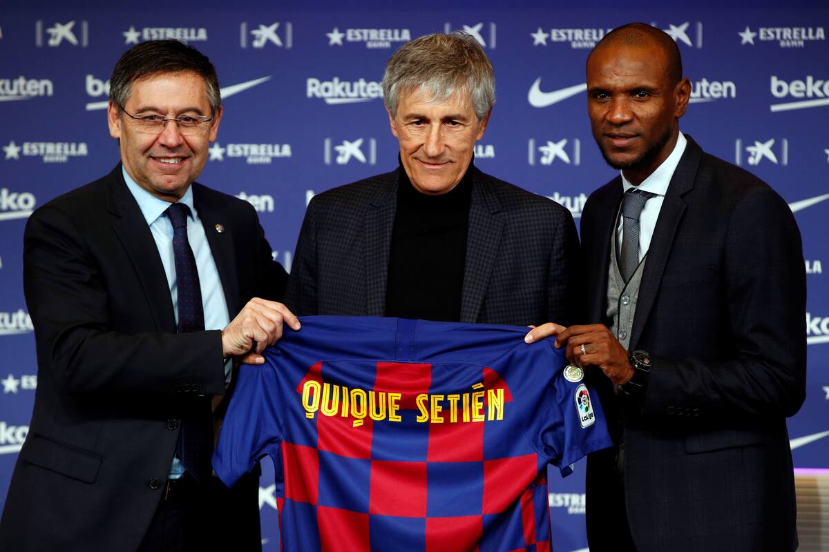 Quique Setién, “ilusionado” por dirigir al Barcelona