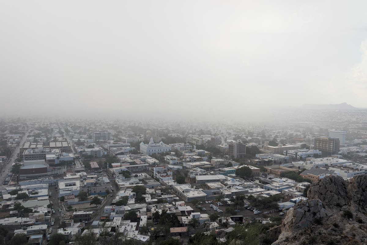 Zona de tormentas avanzará por el sur de Sonora y dejará lluvias fuertes en Navojoa, Cajeme, Huatabampo y Álamos; Hermosillo tendrá 45% de probabilidad de lluvia