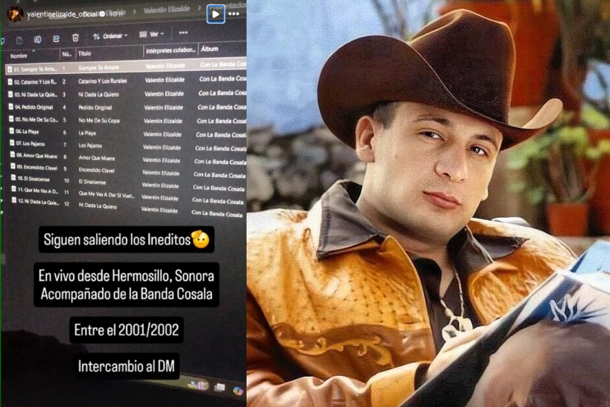 Revelan la existencia de temas inéditos de Valentín Elizalde grabados en Hermosillo, Sonora