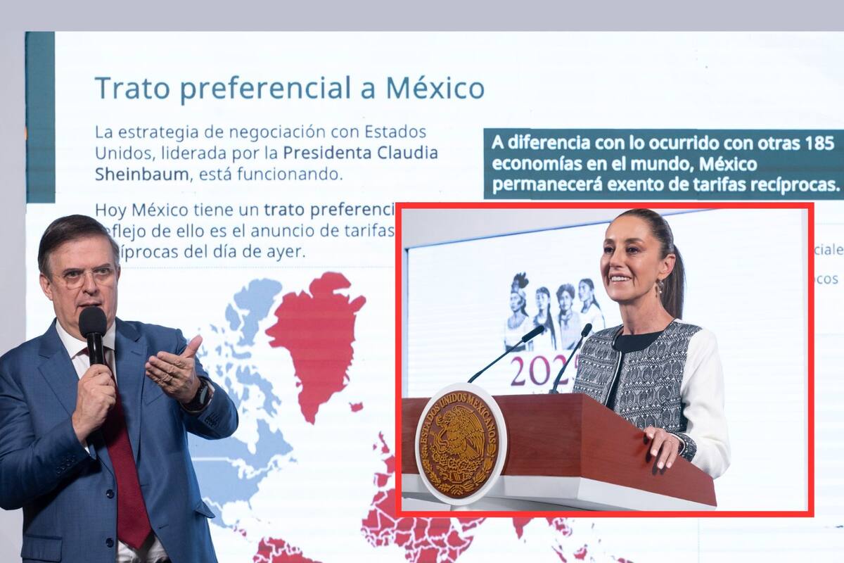 Sheinbaum: México está exento de aranceles de EU por “la fuerza de nuestro gobierno”