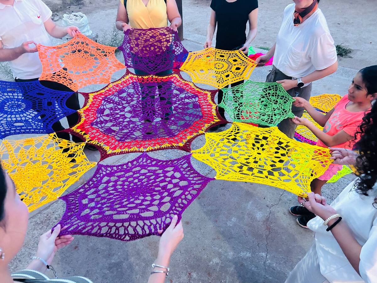 Con estos vibrantes colores el lugar tendrá otro ‘rostro’.