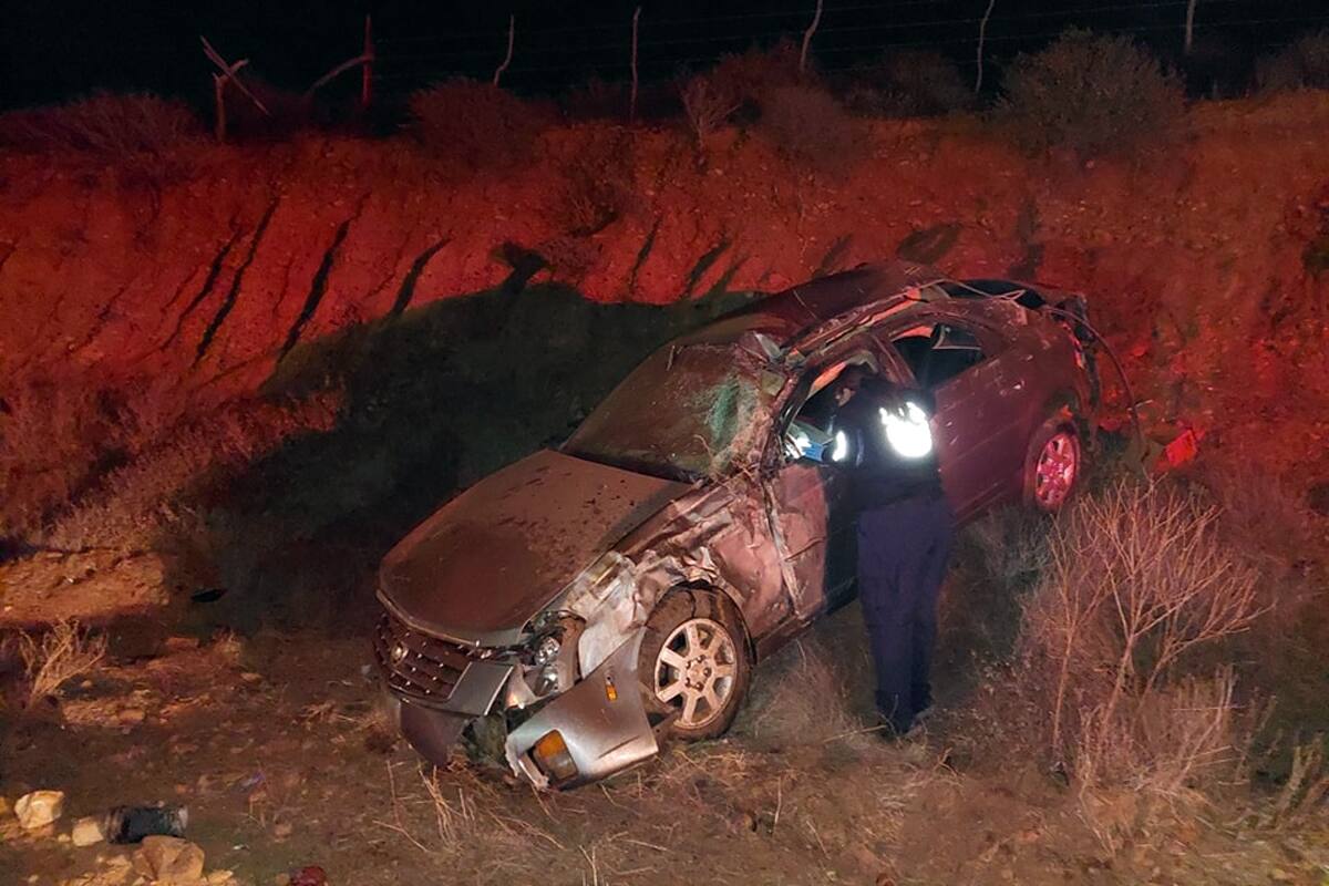 Conductor muere en choque al Sur de Ensenada