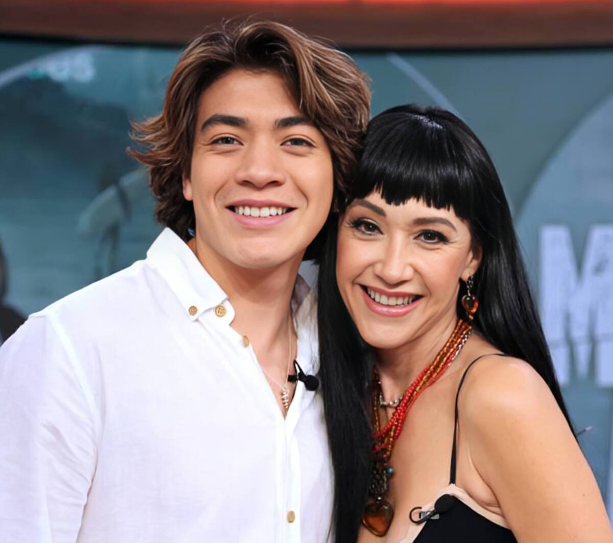 Susana Zabaleta y su hijo Matías.