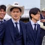 (VIDEO) Con sombreros vaqueros para todos, así recibe Samuel García en Nuevo León a selección de fútbol de Japón