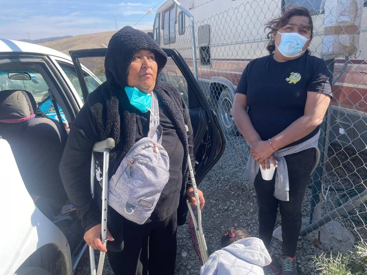 La mujer pidió el apoyo de la gente para que pueda construir un cuartito donde empezar de nuevo.