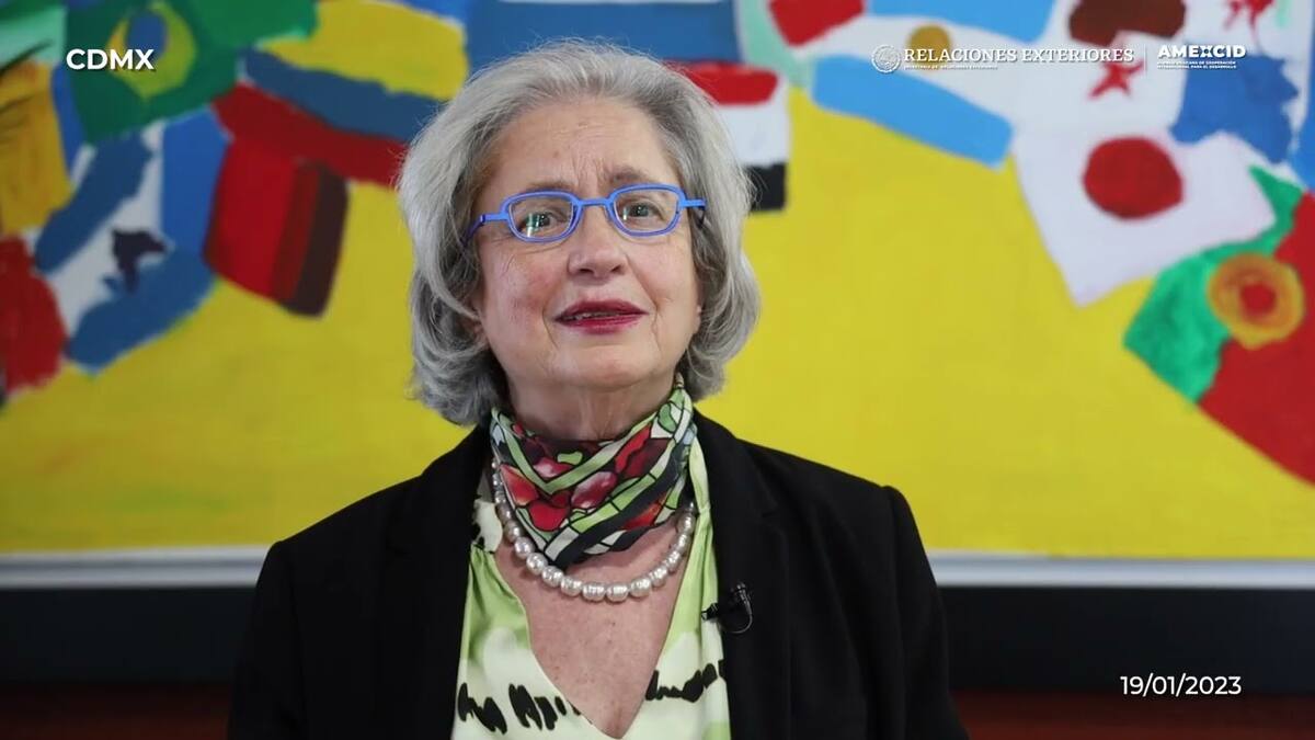 Raquel Serur, embajadora de México en Ecuador. Captura de pantalla /AMEXCID
