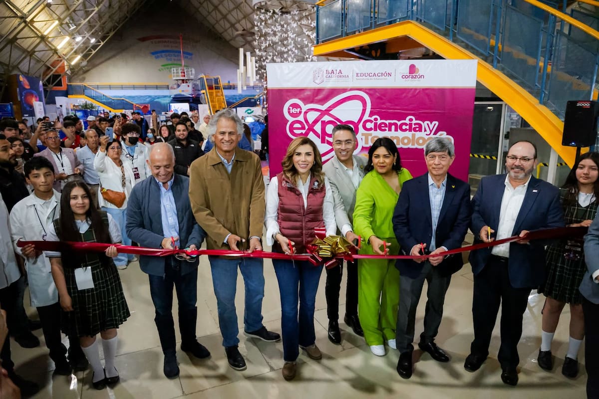 Impulsa gobernadora interés de las juventudes por la ciencia y la tecnología en BC