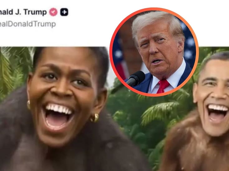 ¿Qué pasó con la publicación racista que hizo Donald Trump sobre Barack y Michelle Obama y qué impacto tuvo en la política de EEUU?