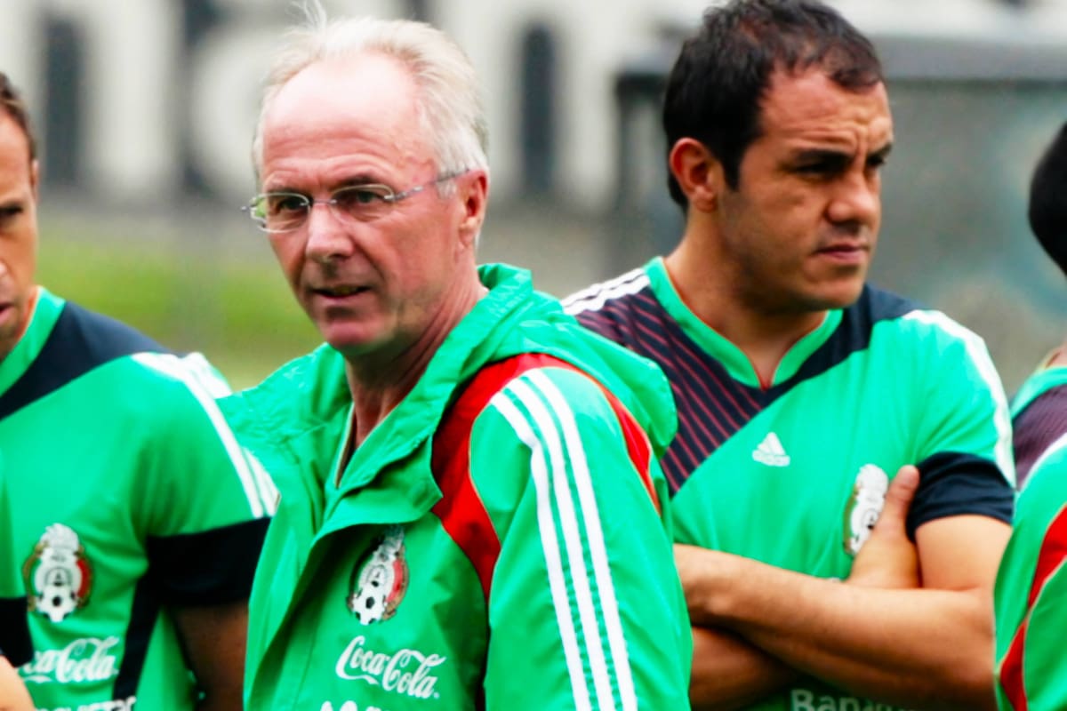 ¿Por qué Sven-Göran Eriksson decidió sacar a Cuauhtémoc Blanco de la Selección Mexicana? La historia detrás del falso homenaje