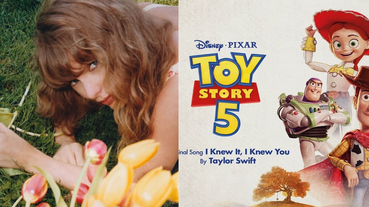 Taylor Swift anuncia la canción original “I Knew It, I Knew You” para Toy Story 5 y marca su debut musical en la franquicia infantil de Disney y Pixar