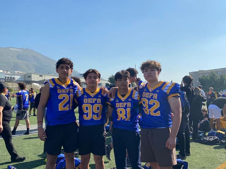 Cachanillas disfrutan la experiencia en el Nacional Tackle de Fútbol Americano