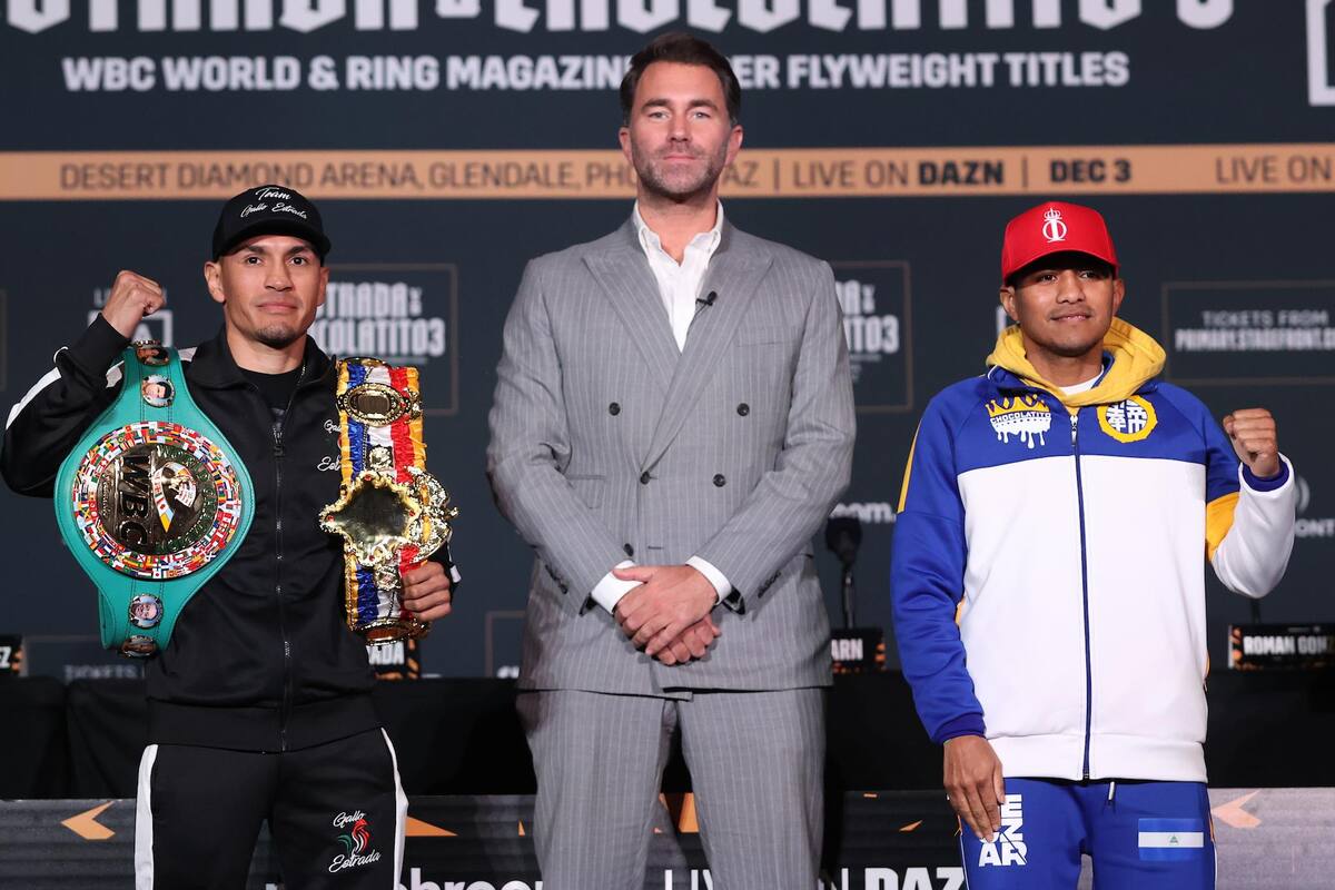 'Gallo' Estrada y 'Chocolatito' González listos para la trilogía