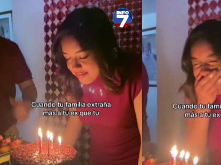 “Suban segunda parte por si sí vuelve.”: familia pide en el cumpleaños de una joven que su exnovio regrese y la pone en aprietos