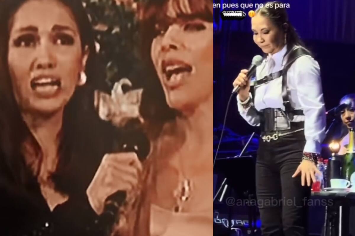 VIDEO: Ana Gabriel desmiente que ”Simplemente amigos” sea para Verónica Castro