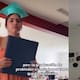 Graduada comparte cómo su logro fue opacado por la fiesta de pre-kínder de su hermano menor