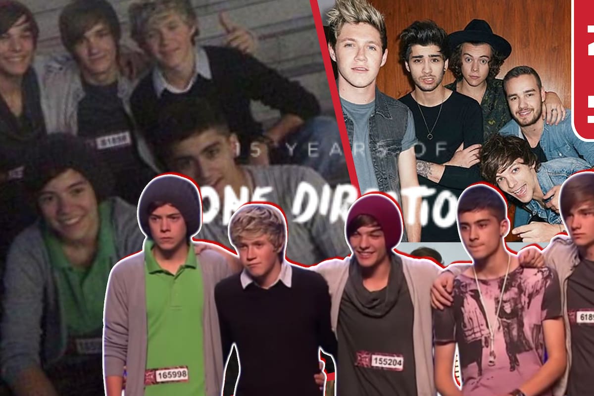 15 años de One Direction: Esta es la historia de la boyband que marcó una generación