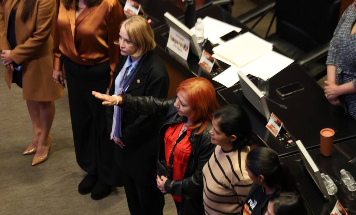 Rosario Piedra Ibarra rindió protesta para su segundo periodo como presidenta de la CNDH. | Crédito: El Universal