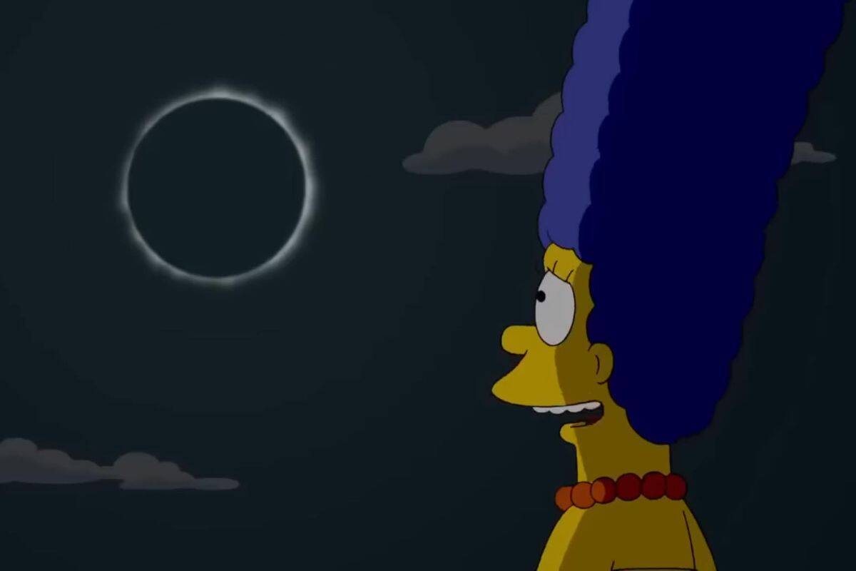 Los Simpson: capítulos que predicen el caos que podría haber durante el eclipse solar