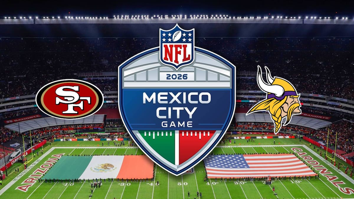 Ya es oficial: NFL en México 2026 tiene precios de boletos y fecha de preventa para el 49ers vs Vikings en el Estadio Banorte