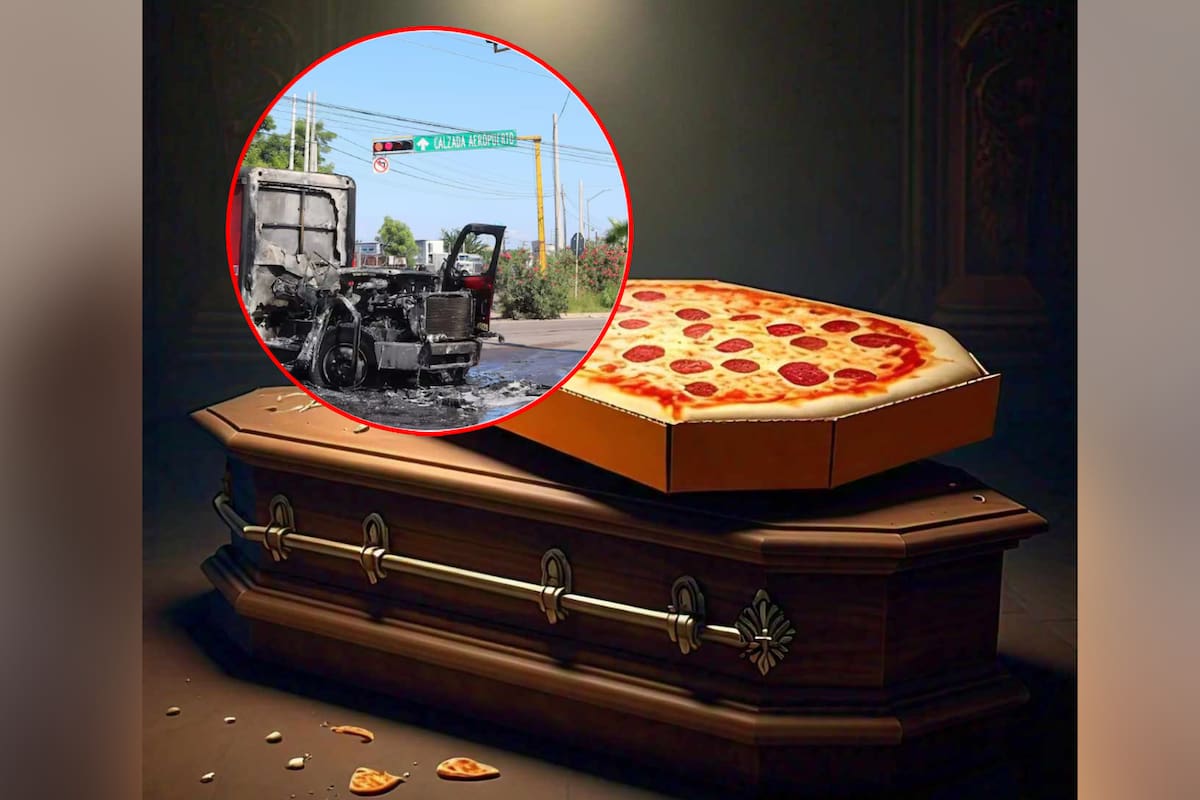 Por qué ponen pizza entre cadáveres y restos de asesinados en Culiacán
