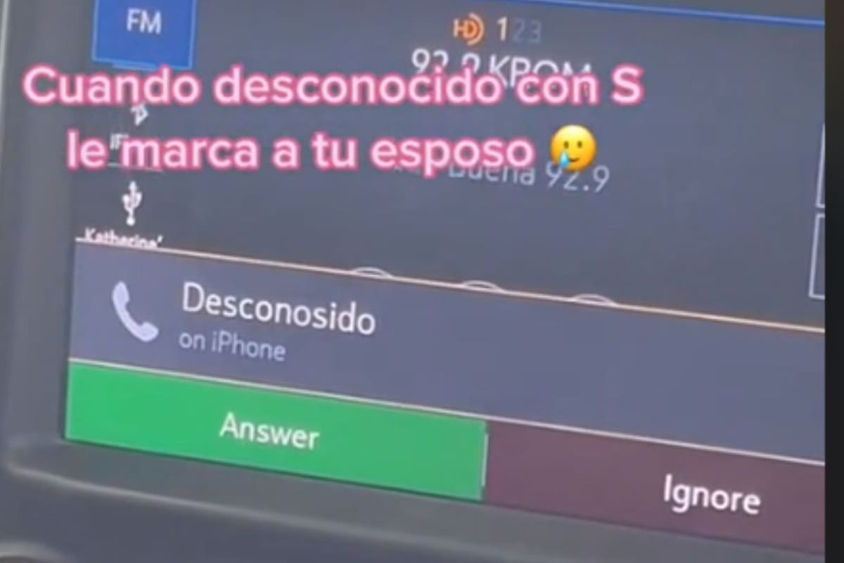 VIRAL: Desconocido con 's' le marca a hombre y su novia descubre infidelidad