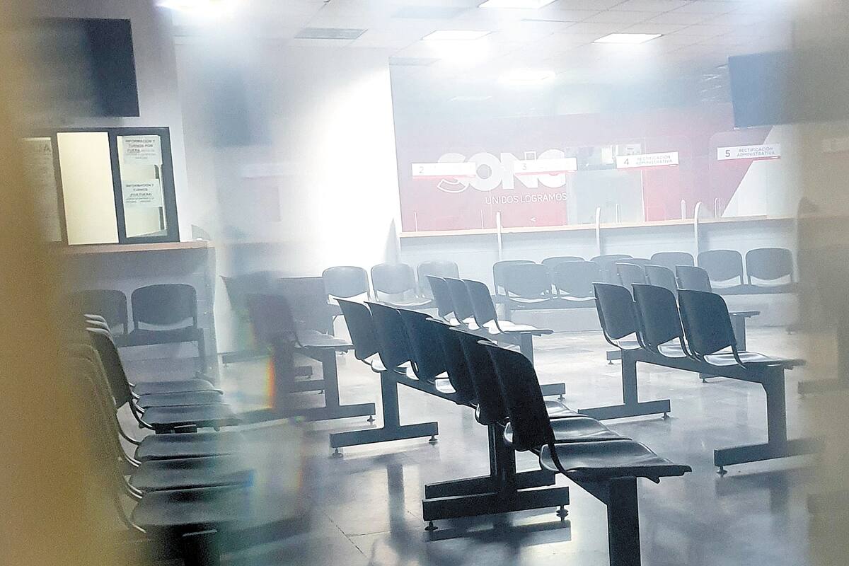 Cierran las oficinas del Registro Civil en el Centro de Gobierno