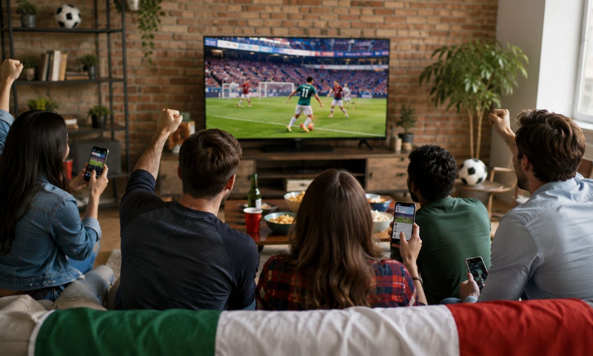 El 65% de los mexicanos verá el Mundial 2026 por televisión pero complementará la transmisión con su celular, un hábito que mantiene el dominio del 56% en canales abiertos para seguir a la Selección Mexicana mientras convive con el streaming | Pexels, IA