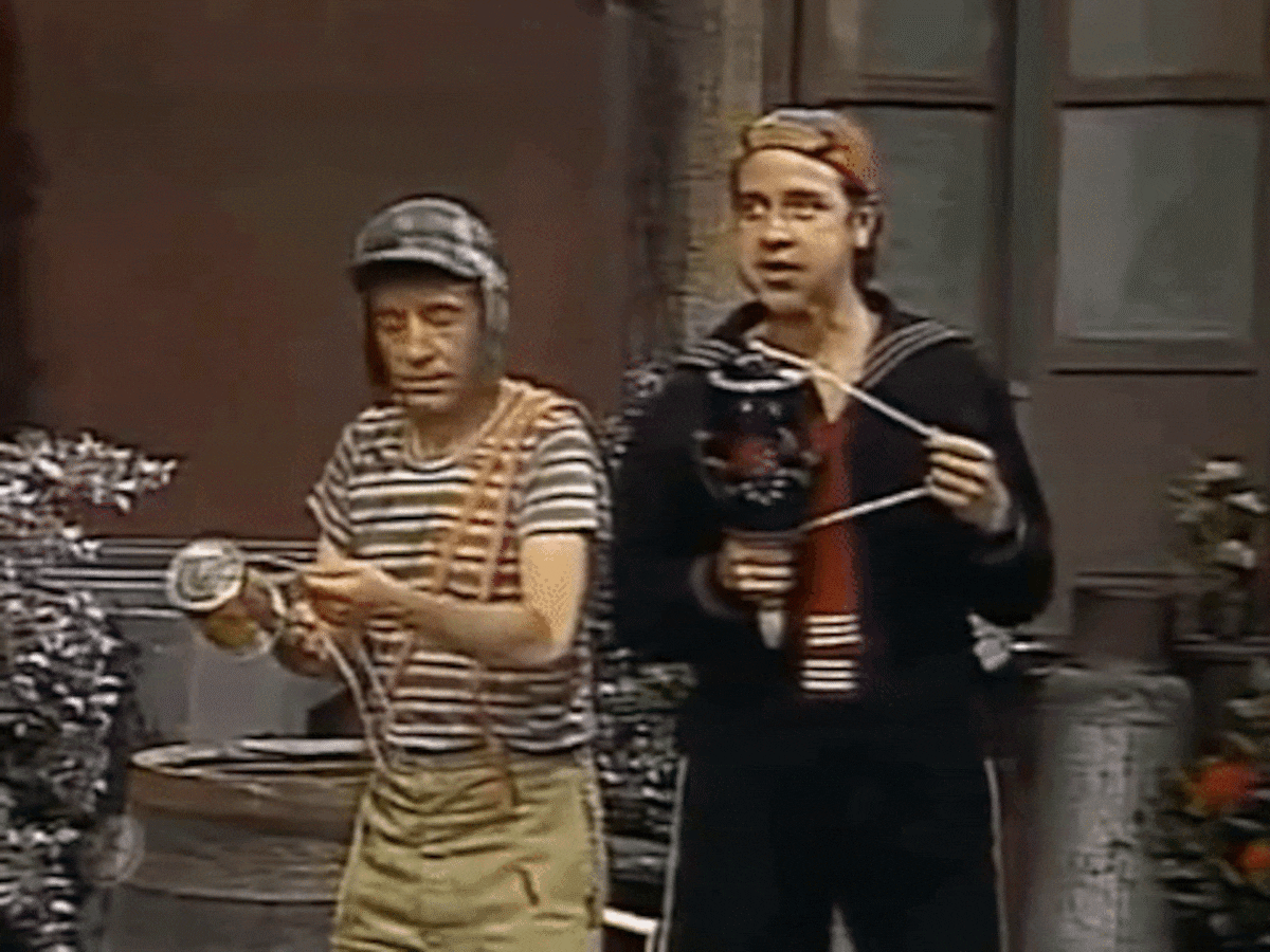 El Chavo del 8 y Quico.
