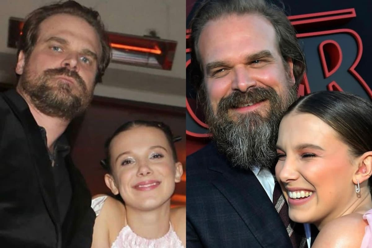 Millie Bobby Brown acusa a David Harbour de acoso antes del estreno final de Stranger Things