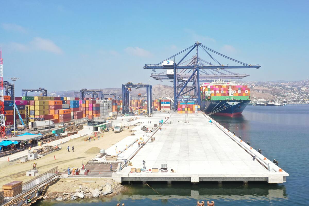 Inauguran ampliación del Puerto de Ensenada