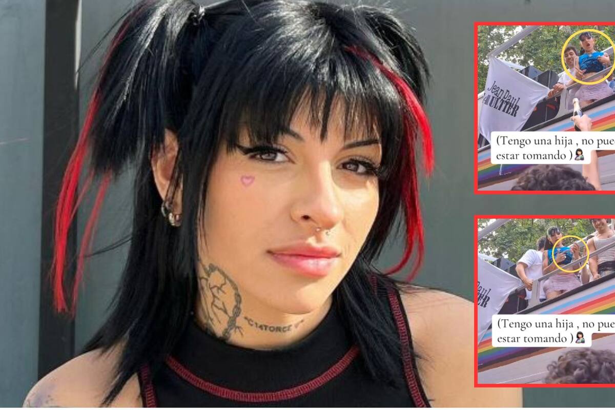 “Tengo una hija, no puedo tomar”: Cazzu rechaza el alcohol ofrecido por un fan en un evento