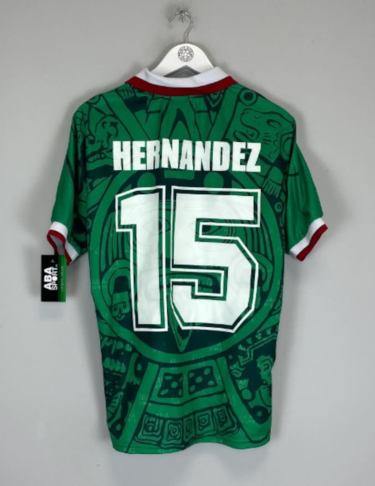 Jersey de México en Francia 98 personalizada.