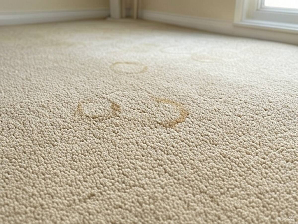 Manchas de café en la alfombra | Foto: Grok / Especial