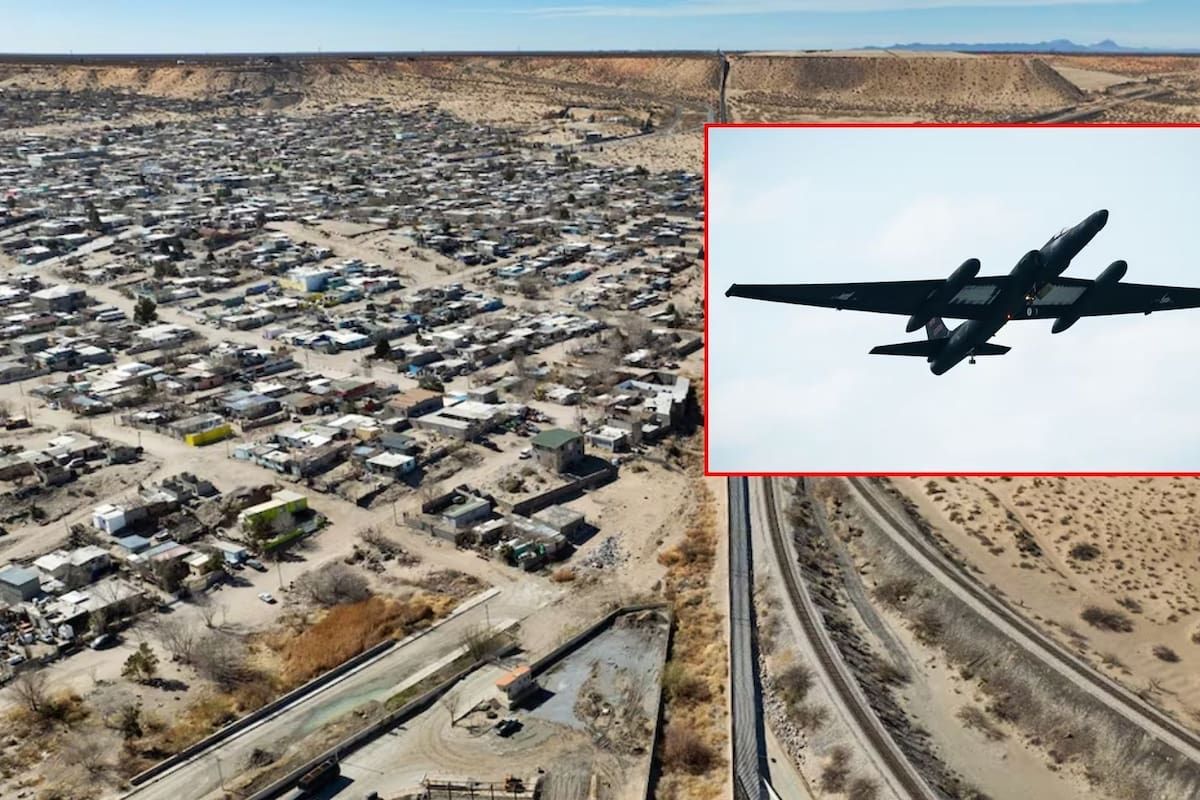 Así es el Lockheed U-2, avión espía de EU que sobrevoló la frontera