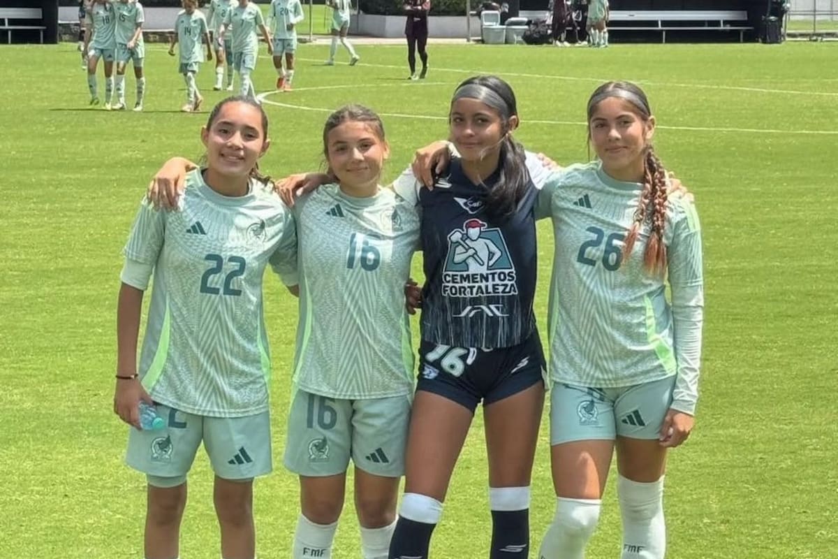 Cachanilla fue convocada para la Selección Femenil U13