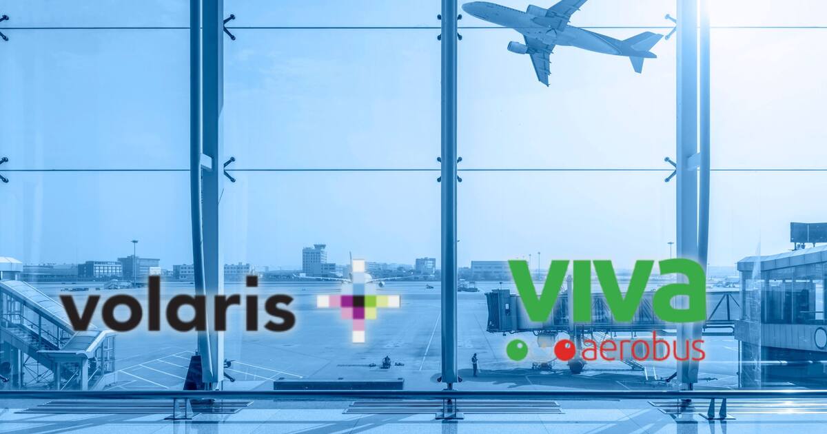 México tendrá un nuevo gigante aéreo: Volaris y Viva Aerobus se fusionan para controlar el 74% del mercado. México tendrá un nuevo gigante aéreo: Volaris y Viva Aerobus se fusionan para controlar el 74% del mercado.