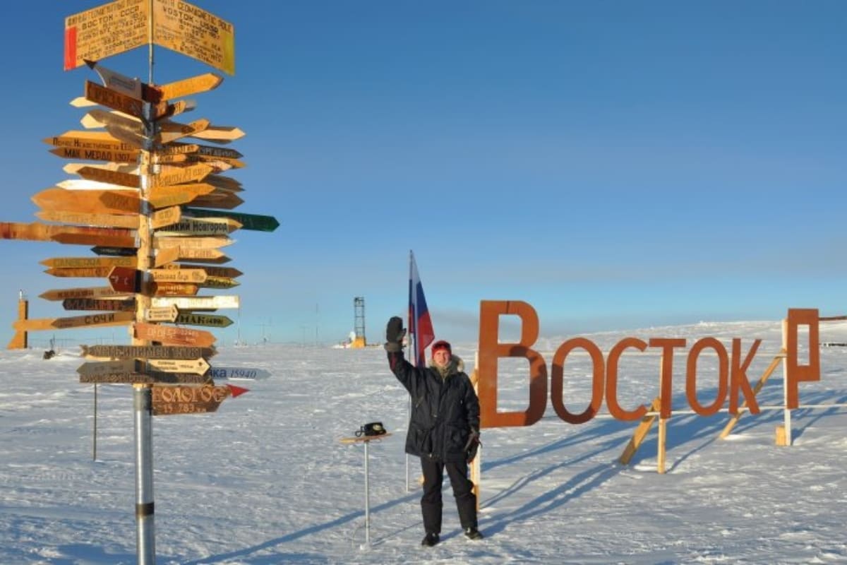 La estación Vostok: el punto más HELADO del planeta