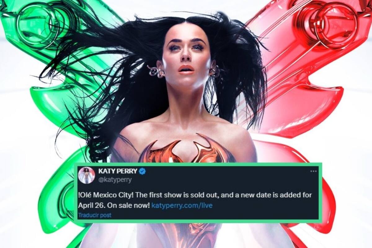 “¡Olé!” Katy Perry es criticada por “confundir” México con España
