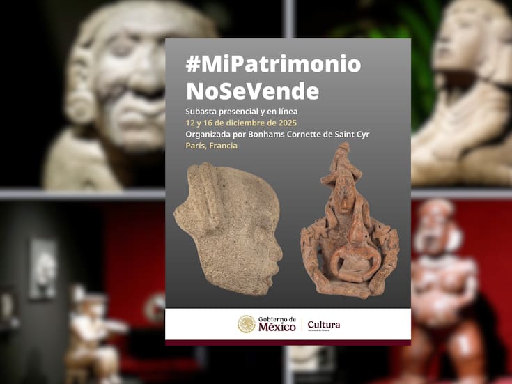México denuncia venta de 48 piezas prehispánicas en París y exige detener subasta