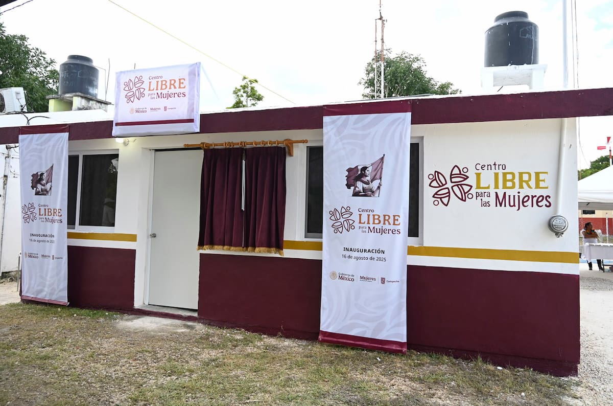 Xpujil, Calakmul, Campeche, México, 16 de agosto de 2025.
La doctora Claudia Sheinbaum Pardo, presidenta Constitucional de los Estados Unidos Mexicanos encabeza inauguración Centro Libre para las Mujeres en Calakmul, Campeche. Foto: Presidencia