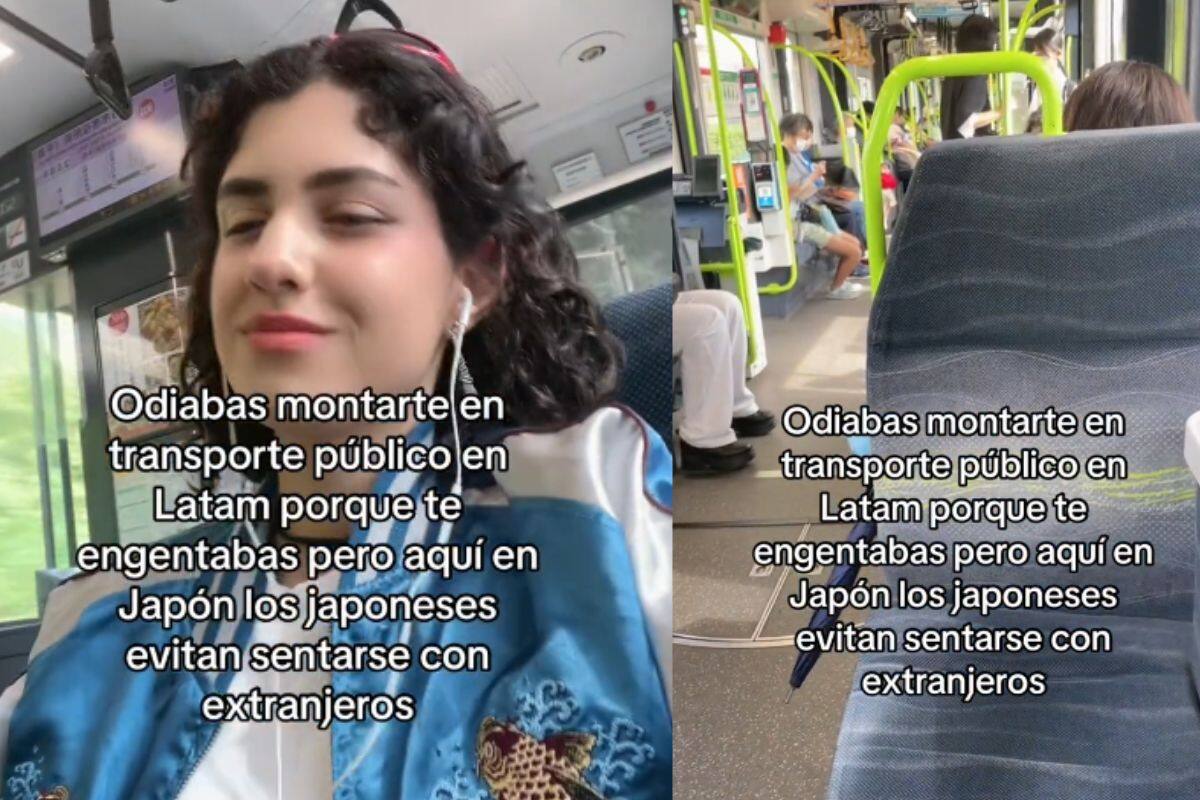 Mujer que odiaba el transporte en LATAM se da cuenta de los japoneses evitan sentarse con ella