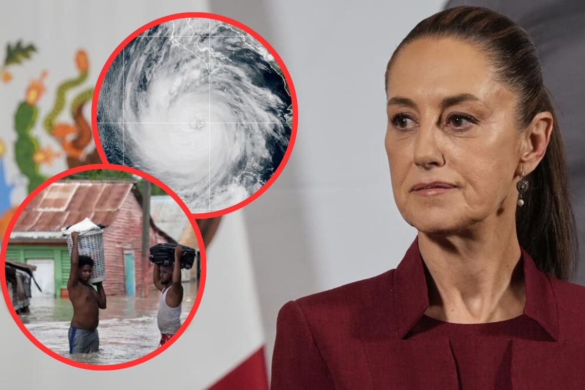 Sheinbaum cancela actividades públicas para atender emergencia por lluvias: 48 muertos y más de 20 desaparecidos en cinco estados
