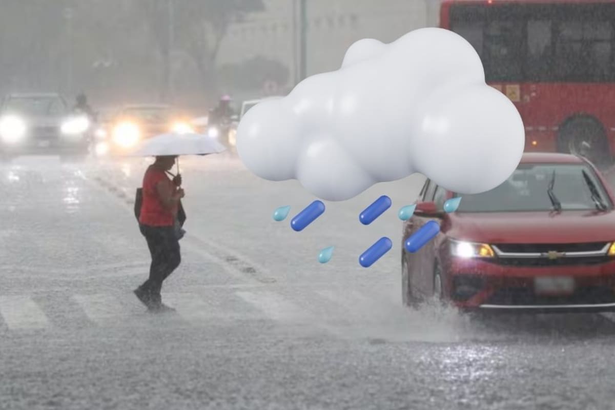 Servicio Meteorológico Nacional alerta por lluvias muy fuertes, granizo y rachas de viento de hasta 70 km/h en varias regiones de México este 20 de abril