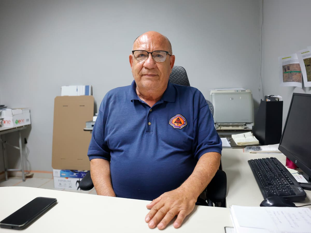René Salvador Rosado, secretario técnico de la Unidad Municipal de Protección Civil.│Foto: Juan J. Morales