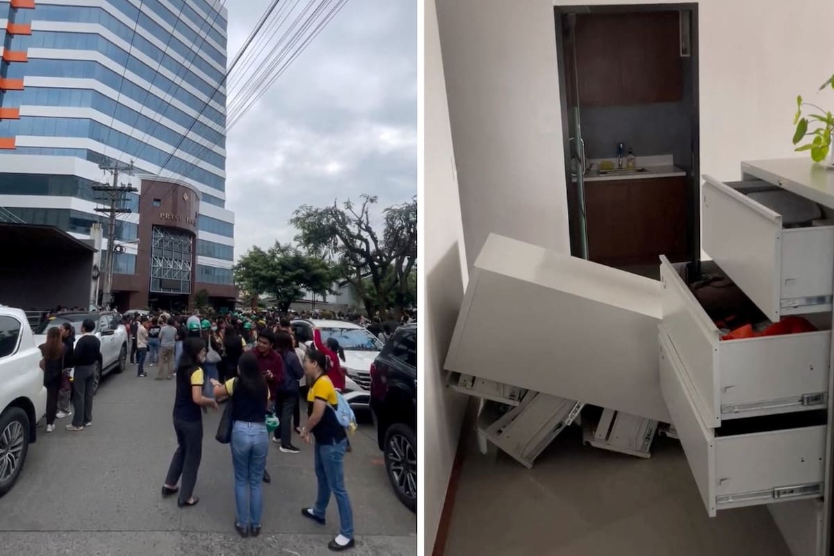 Doble terremoto en Filipinas: Al menos 7 muertos y cientos de heridos por sismos y deslaves