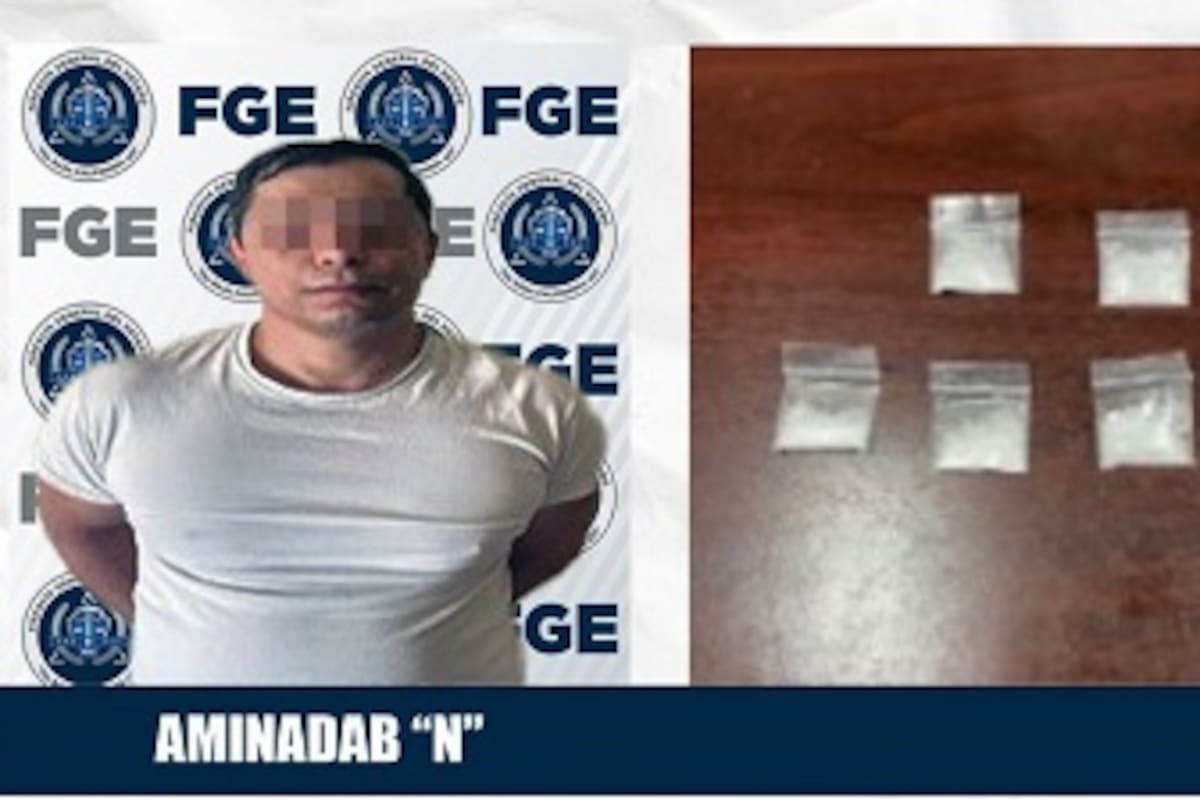 Cae vendedor de droga en cateo de casa en Lomas Altas